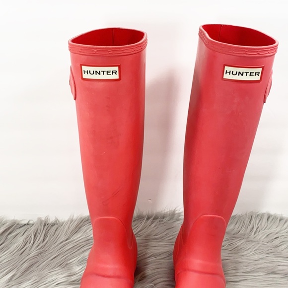 Hunter original stripe tall boot size 5 - Picture 4 of 17